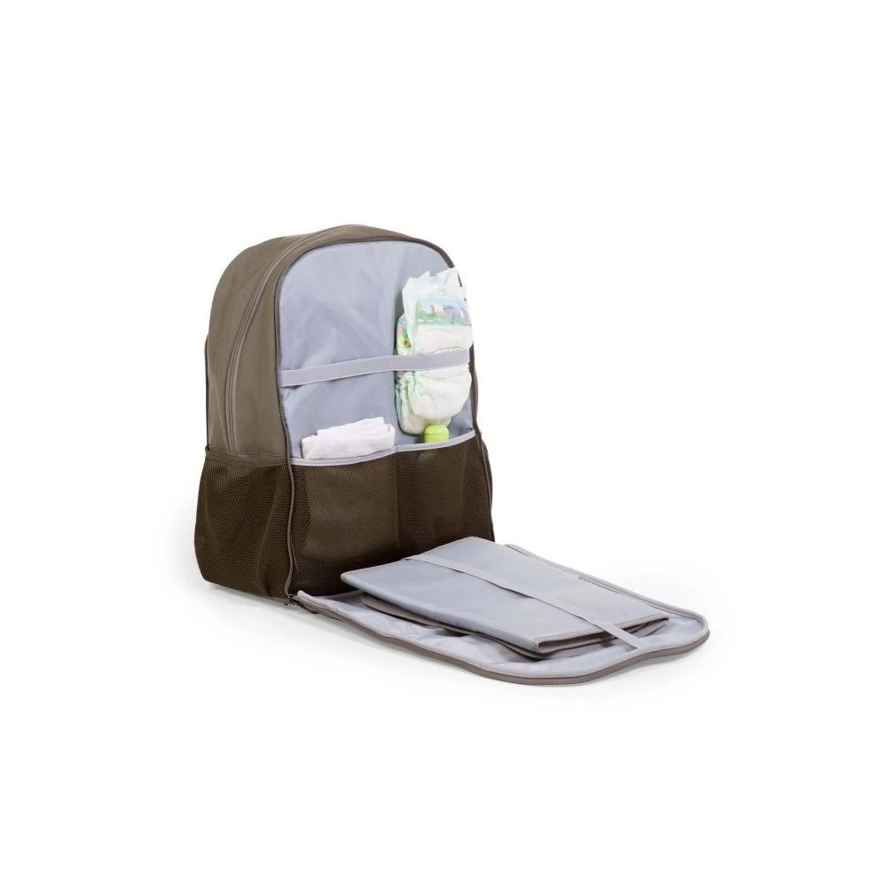 Childhome Sac à Dos à Langer Daddy Bag Canvas Kaki – Image 3