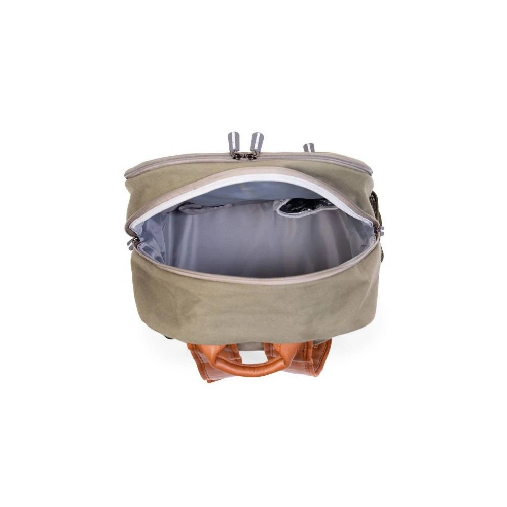 Childhome Sac à Dos à Langer Daddy Bag Canvas Kaki – Image 5