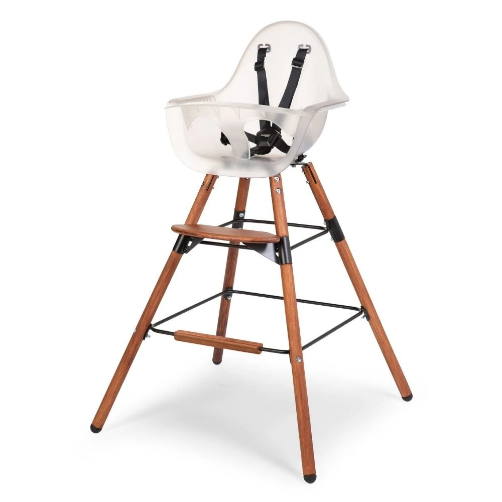 Childhome Evolu Extra Set De Pieds Longues + Repose Pieds Bois Foncé – Image 2