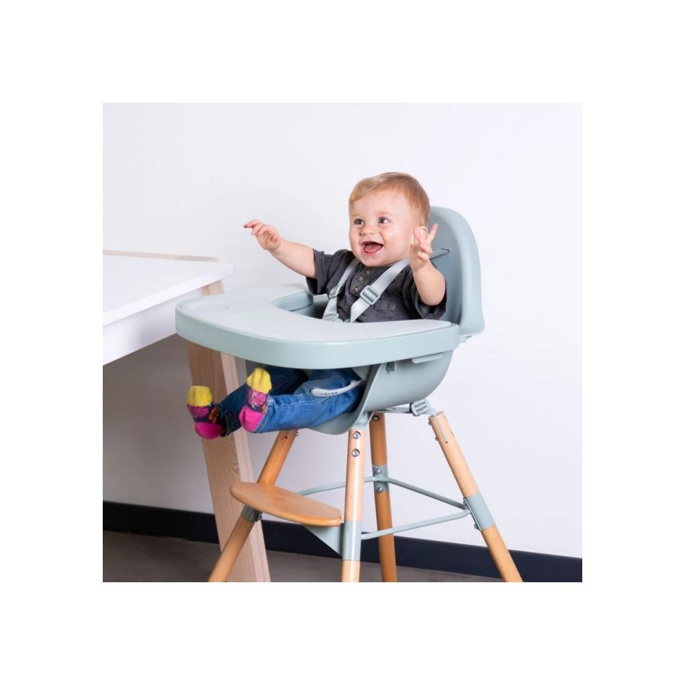 Childhome Tablette De Chaise Evolu Menthe En Silicone – Image 4