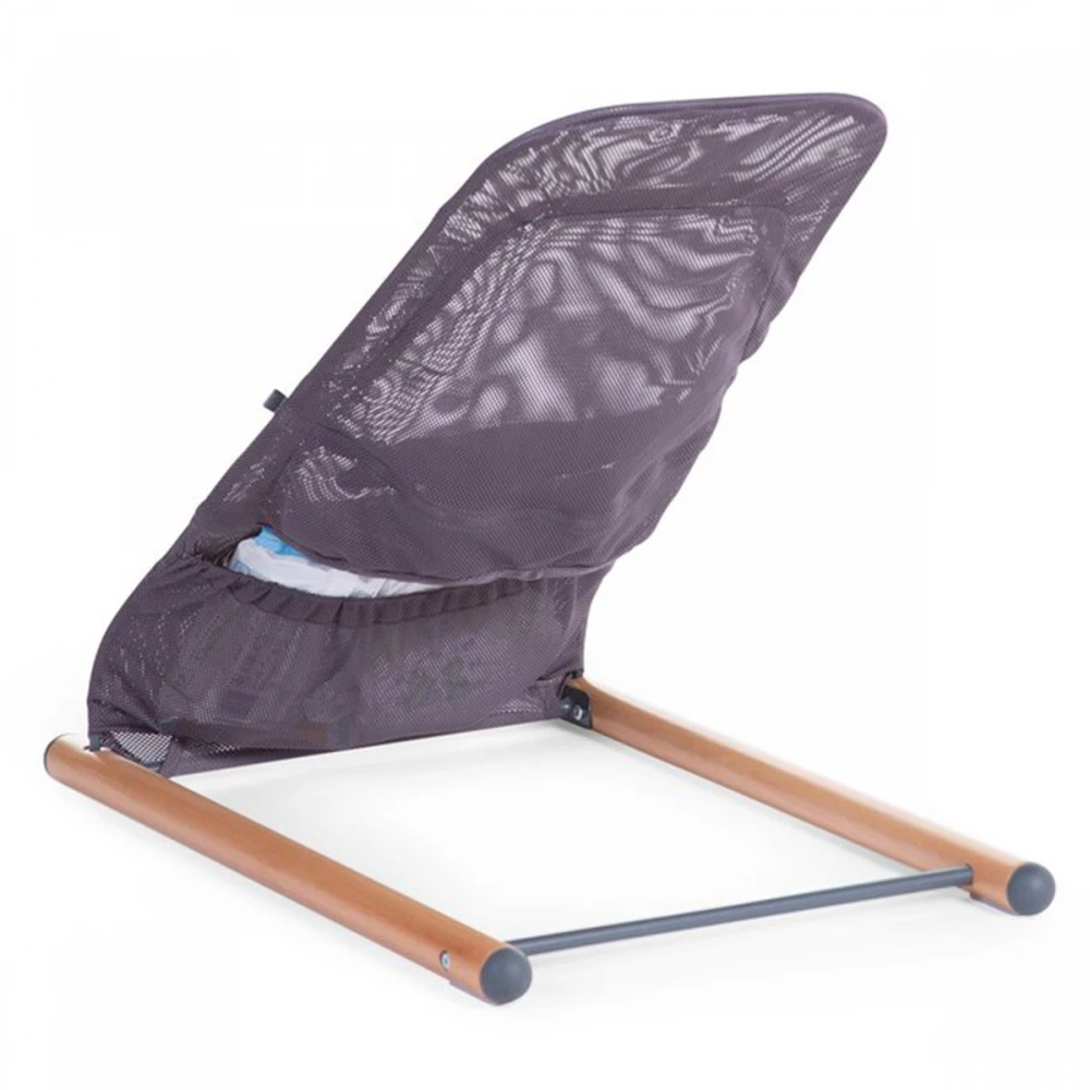 Childhome Transat Evolux Bois Naturel Mesh Anthracite – Image 3