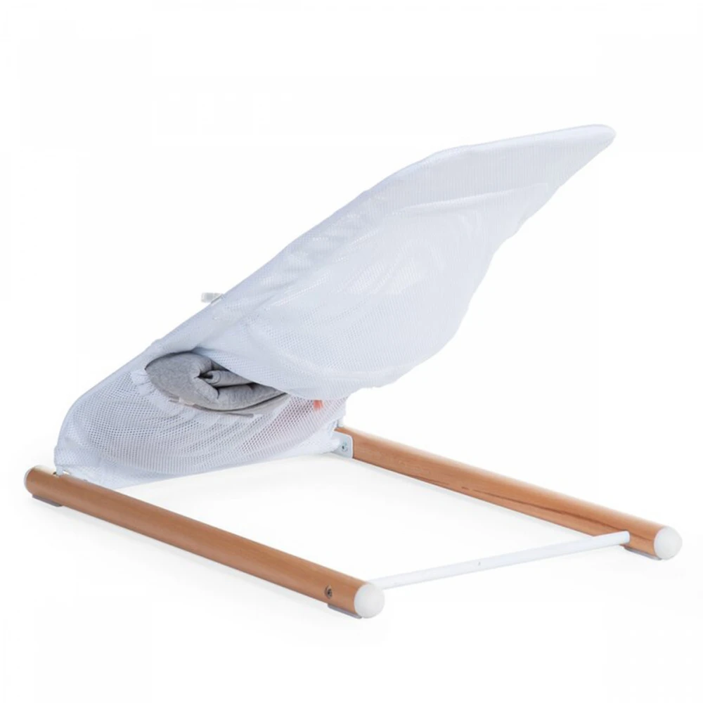 Childhome Transat Evolux Bois Naturel Mesh Blanc – Image 3