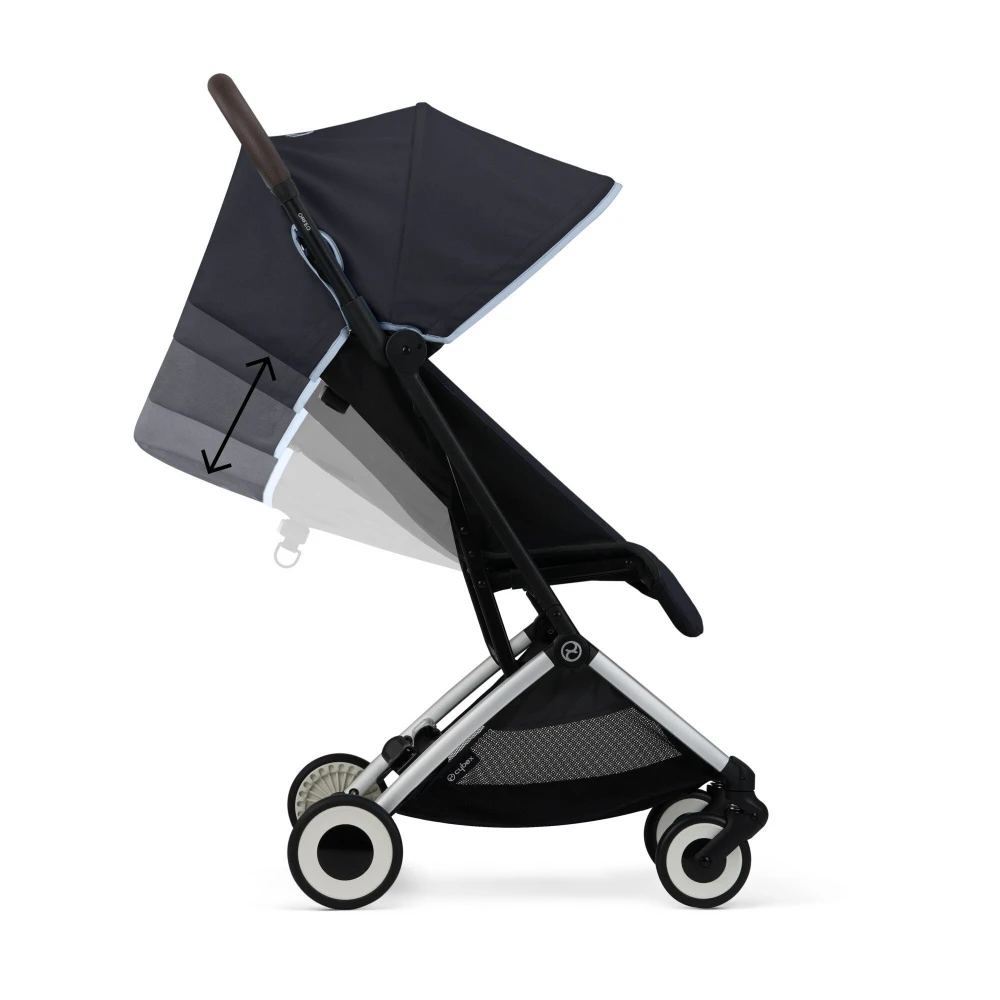 CYBEX Poussette Compacte Orfeo Bleu Foncé – Image 5