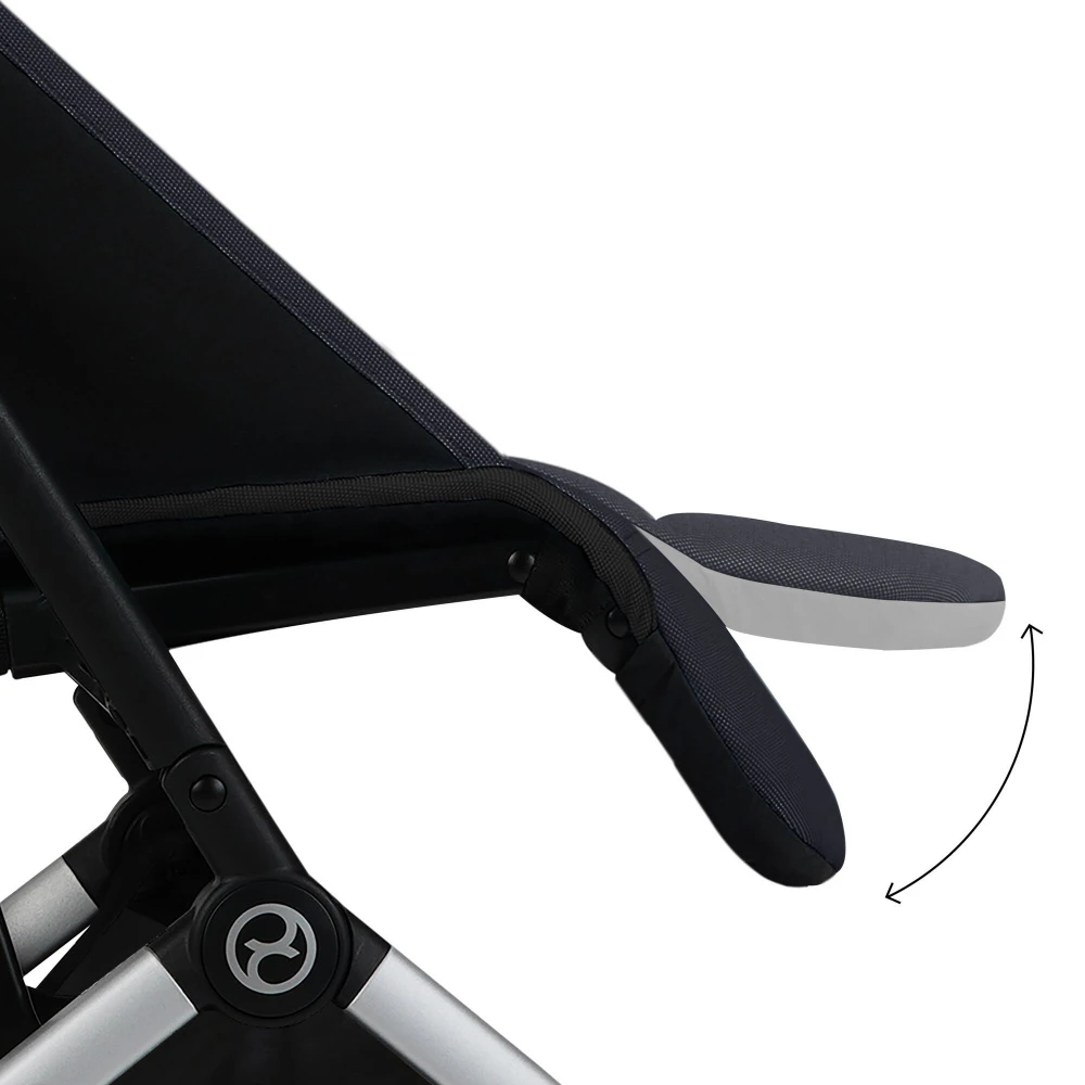 CYBEX Poussette Compacte Orfeo Bleu Foncé – Image 9