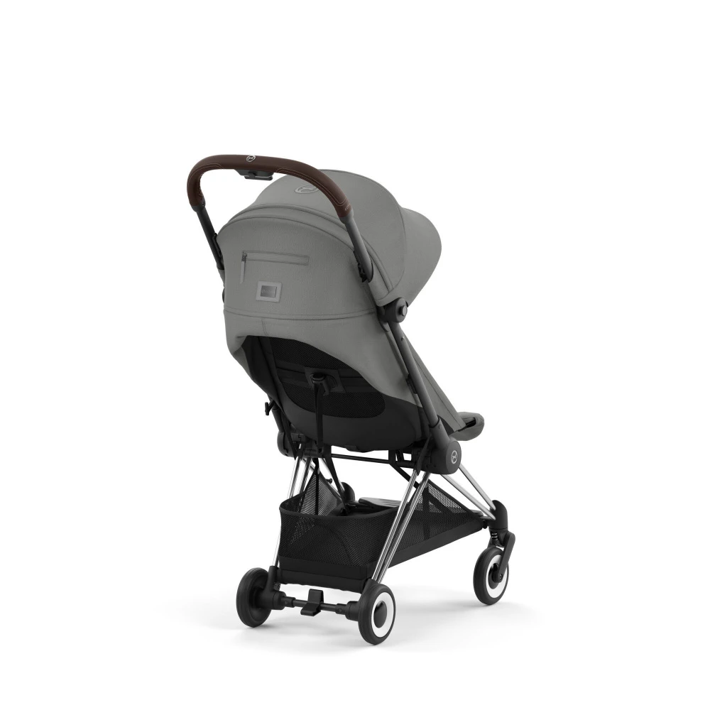 CYBEX Poussette Compacte Coya Châssis Chrome Brown Siège Gris – Image 7