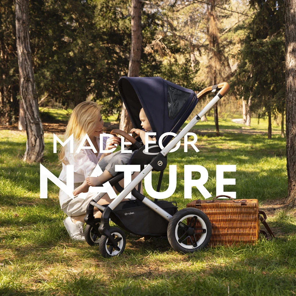 CYBEX Poussette 4 Roues Talos S Lux Black/classic Beige – Image 9