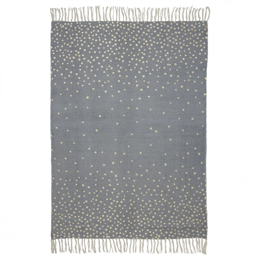 Done By Deer Tapis Chambre Enfant 90 X 120 Cm Or & Gris