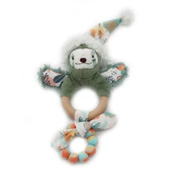 Anneau De Dentition Silicone Et Bois Chillos Le Paresseux