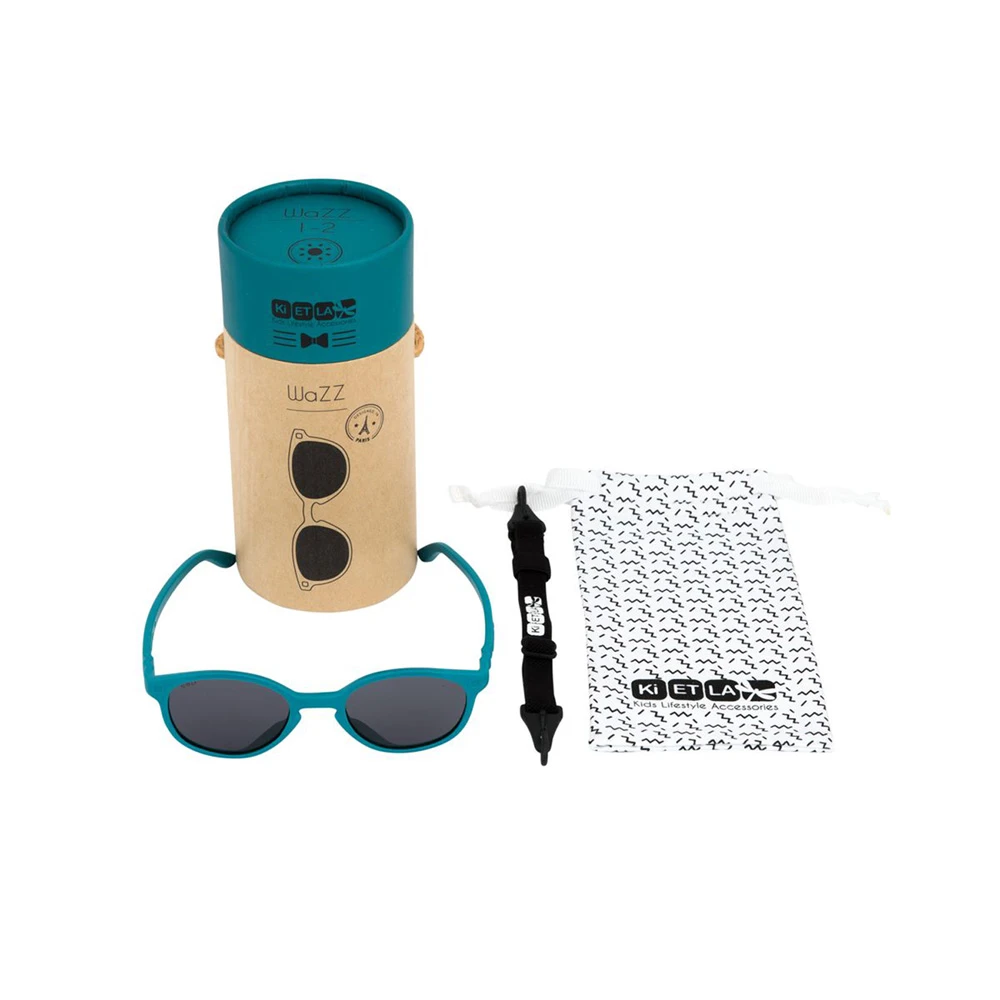 Lunettes De Soleil Little Kids Wazz Vert Paon 1-2 Ans – Image 2