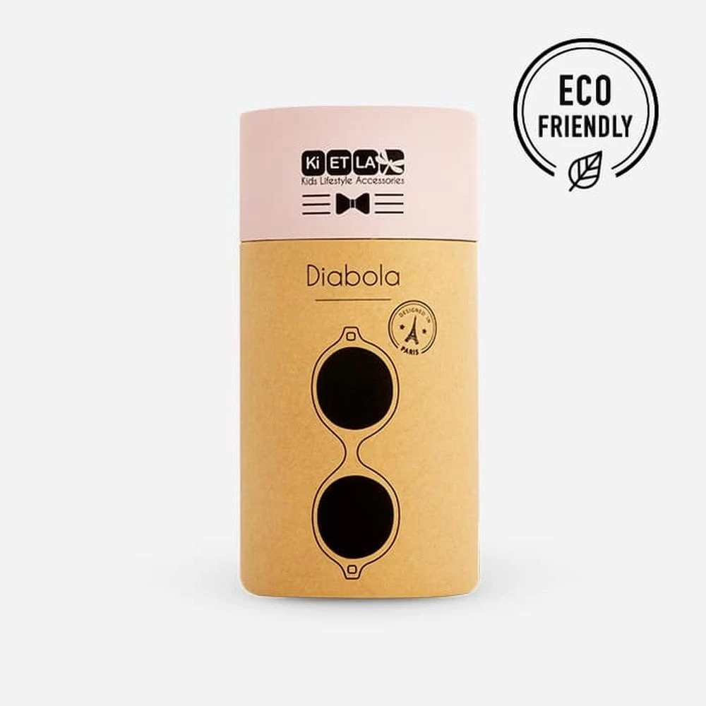 Lunettes De Soleil Bébé 0-1 An Diabola 2.0 Rose Pâle – Image 2