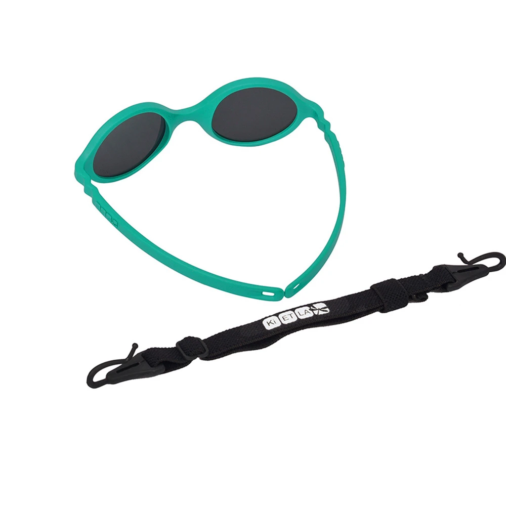 Lunettes De Soleil Bébé 0-1 An Diabola 2.0 Vert Paon – Image 5