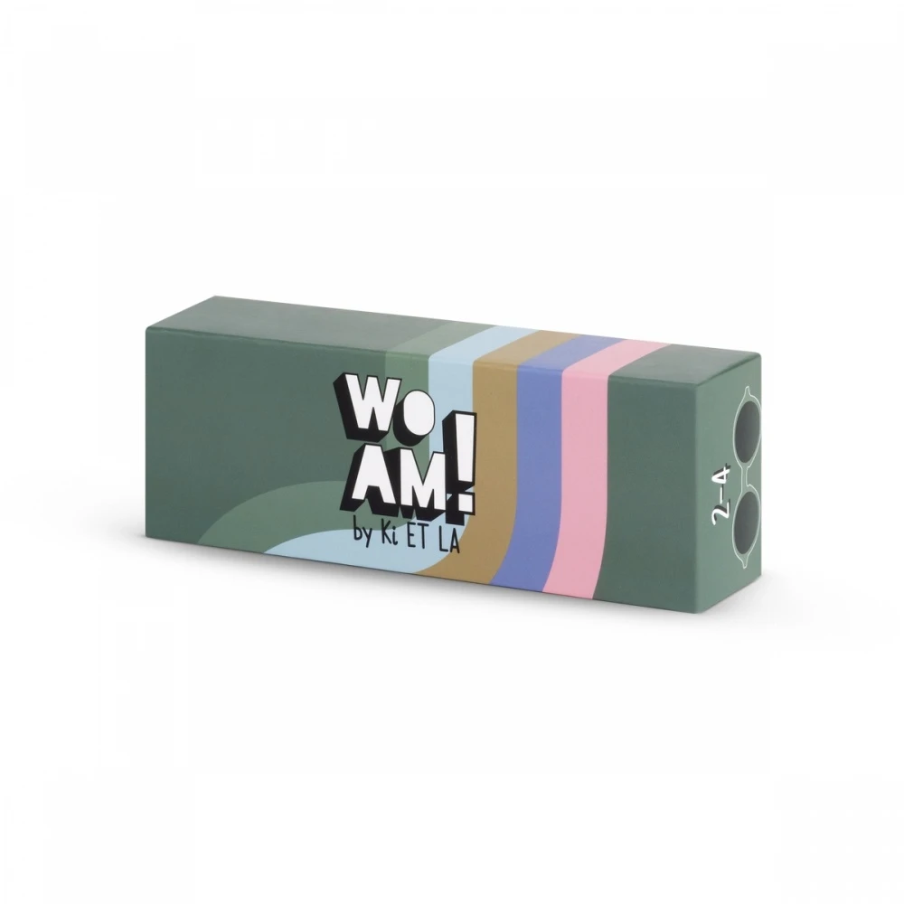 Lunettes De Soleil Enfant 2-4 Ans Woam Vert Bouteille – Image 3