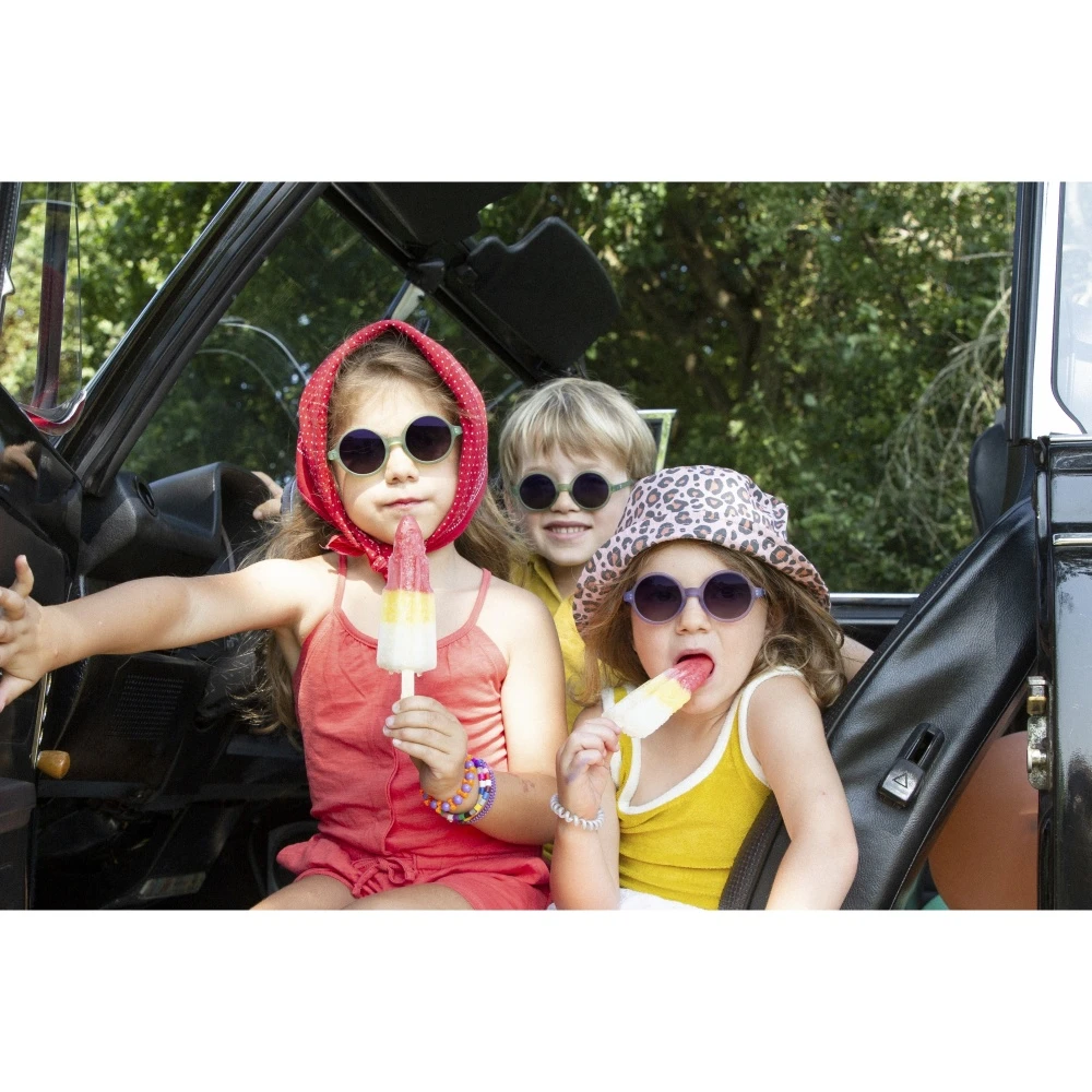 Lunettes De Soleil Enfant 2-4 Ans Woam Vert Bouteille – Image 5