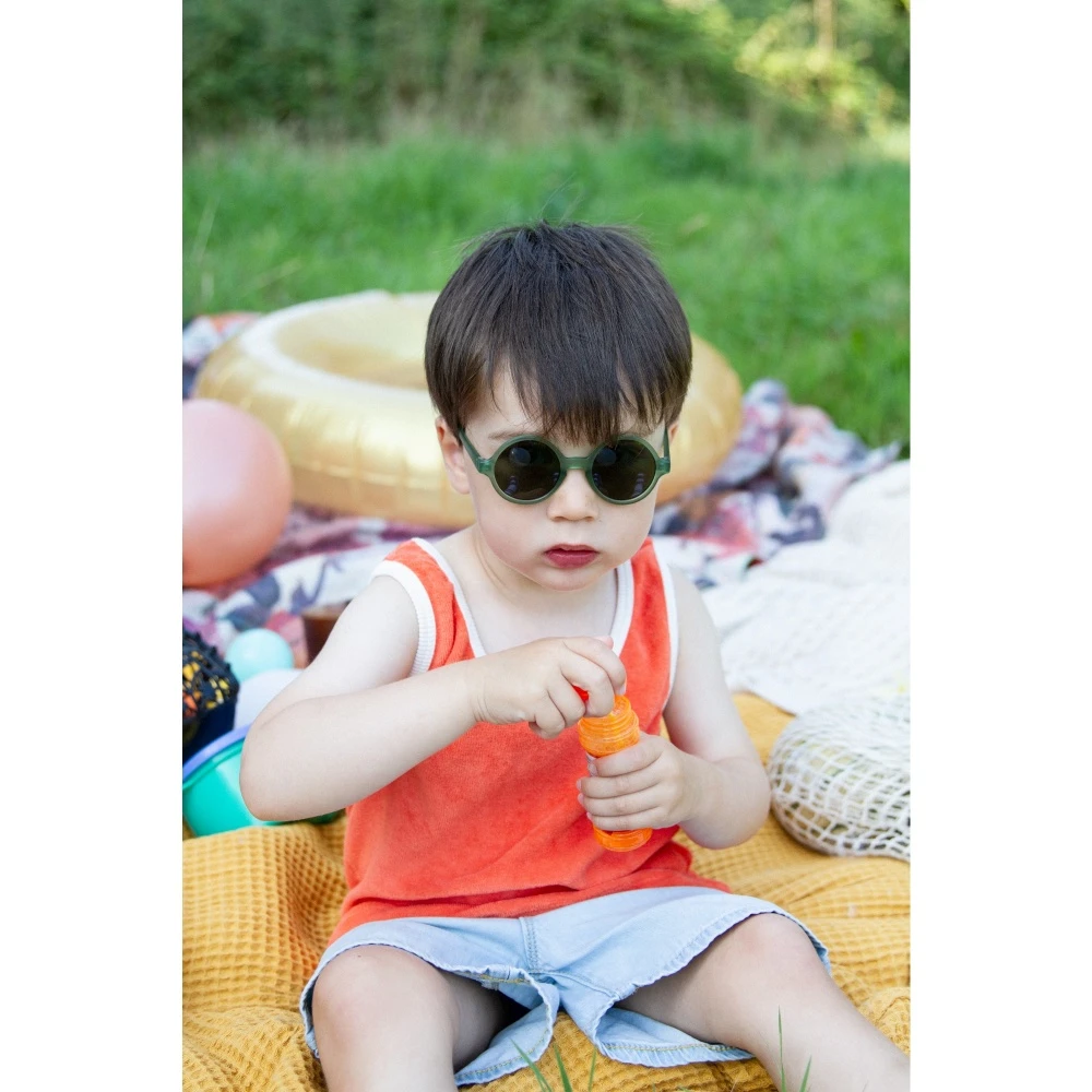 Lunettes De Soleil Enfant 2-4 Ans Woam Vert Bouteille – Image 7