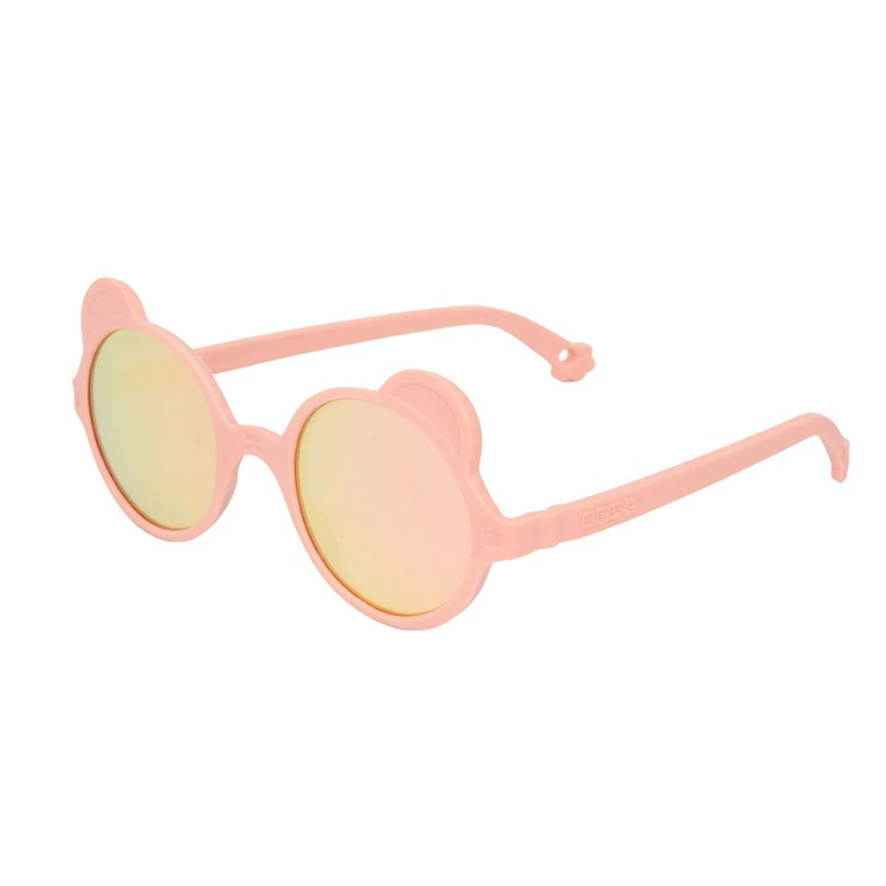 Lunettes De Soleil Bébé 1-2 Ans Ourson Rose Pêche