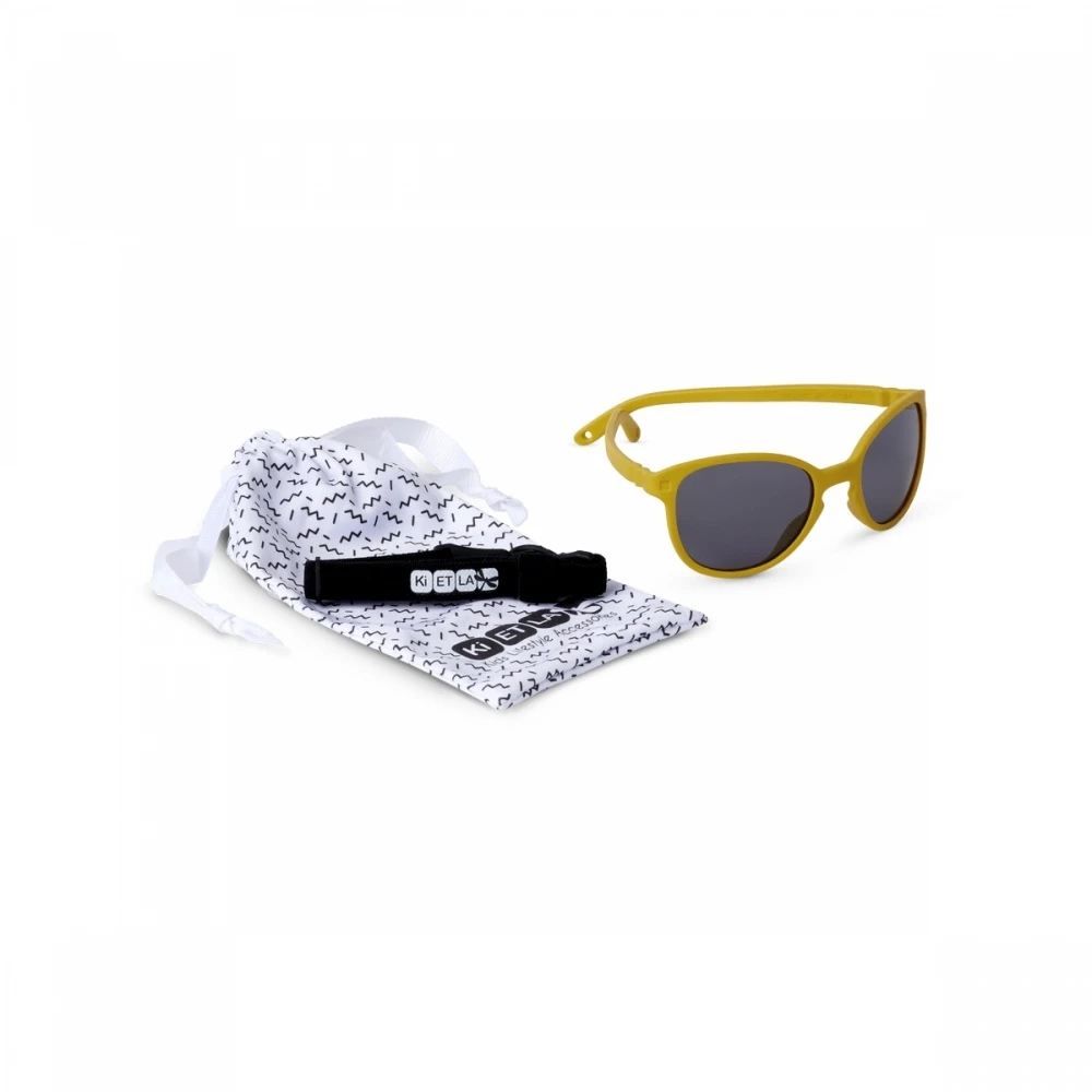 Lunettes De Soleil Bébé 1-2 Ans Wazz Moutarde – Image 2
