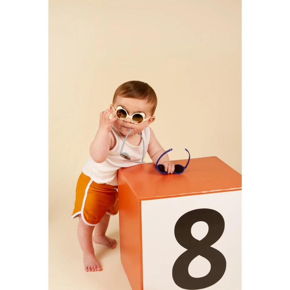 Lunettes De Soleil Bébé 0-1 Ans Ourson Crème – Image 5