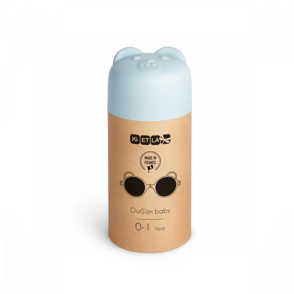 Lunettes De Soleil Bébé 0-1 An Ourson Bleu Ciel – Image 3