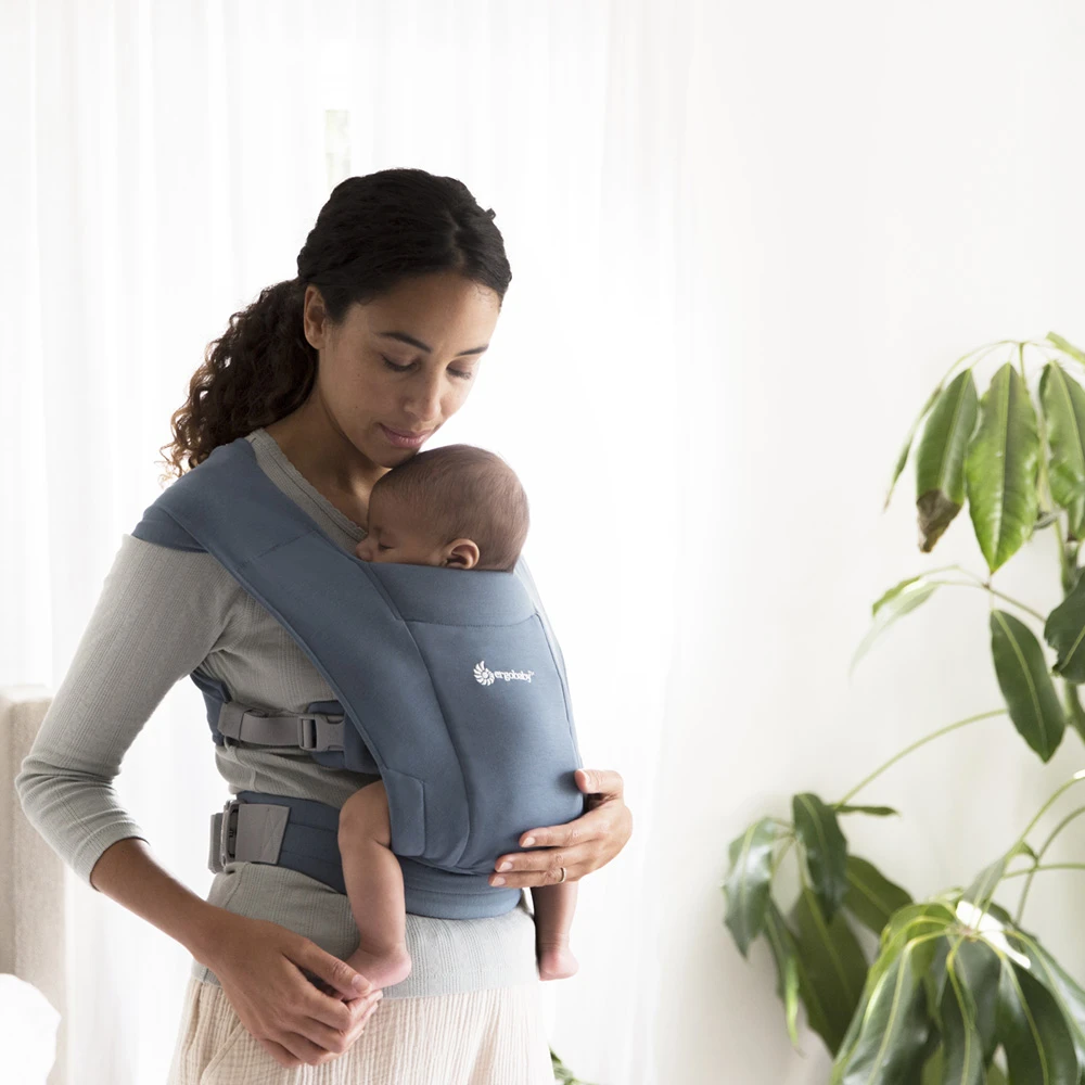 Ergobaby Porte-bébé Embrace Gris Bleu – Image 11