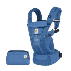 Ergobaby Porte Bébé Omni Breeze Bleu Saphir