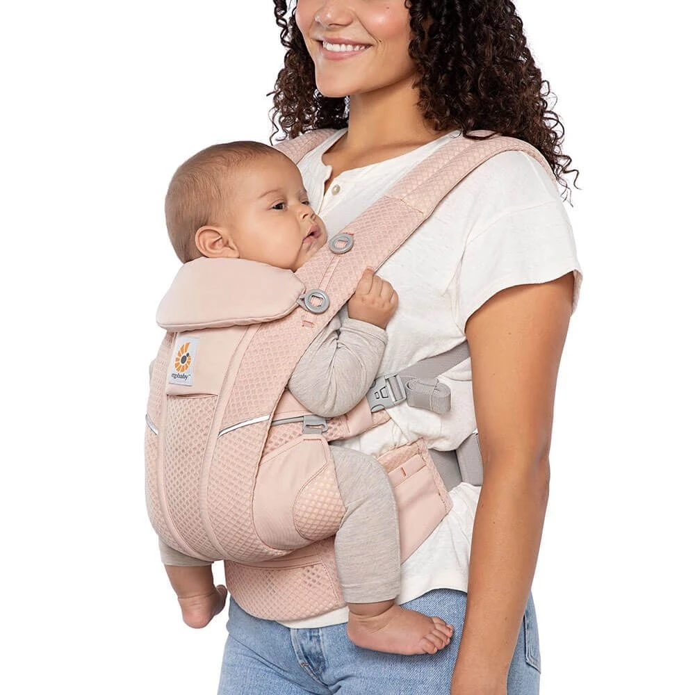 Ergobaby Porte Bébé Omni Breeze Quartz Rose – Image 3