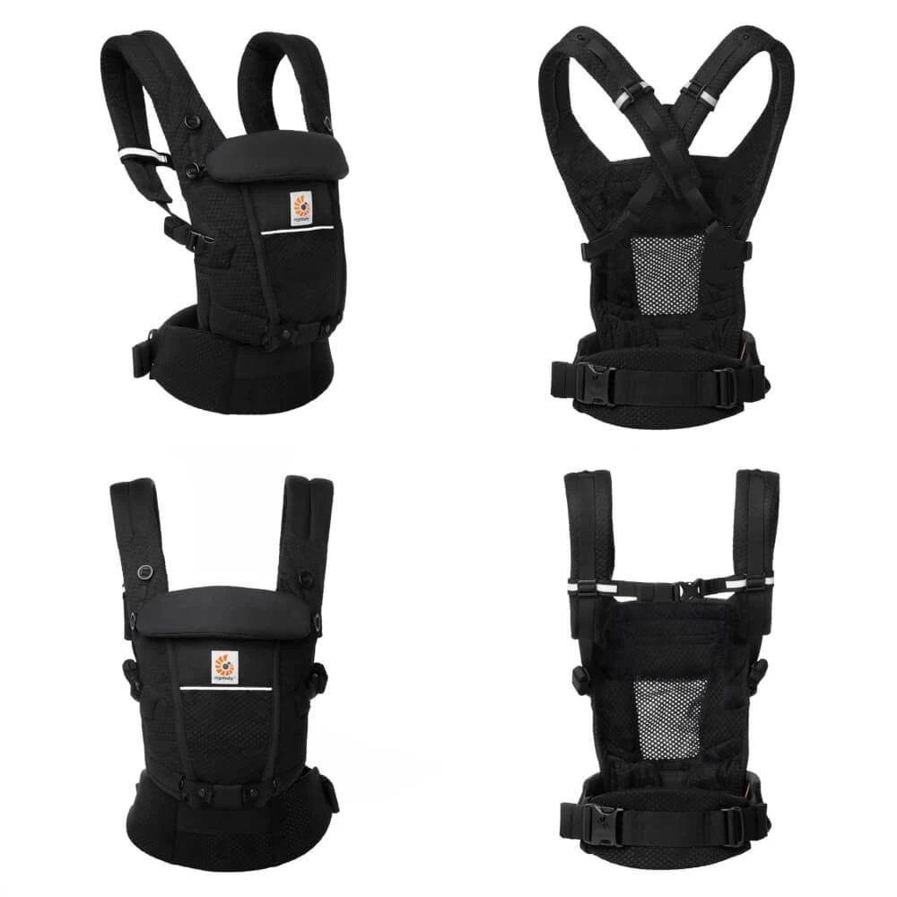 Ergobaby Porte-bébé Adapt Mesh Softflex - Noir Onyx – Image 2
