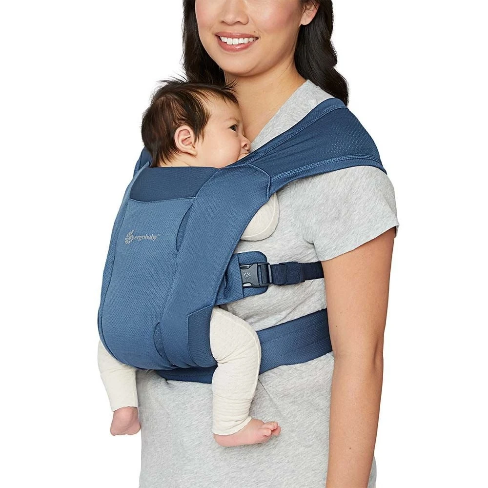 Ergobaby Porte Bébé Embrace Soft Air Mesh - Bleu – Image 4