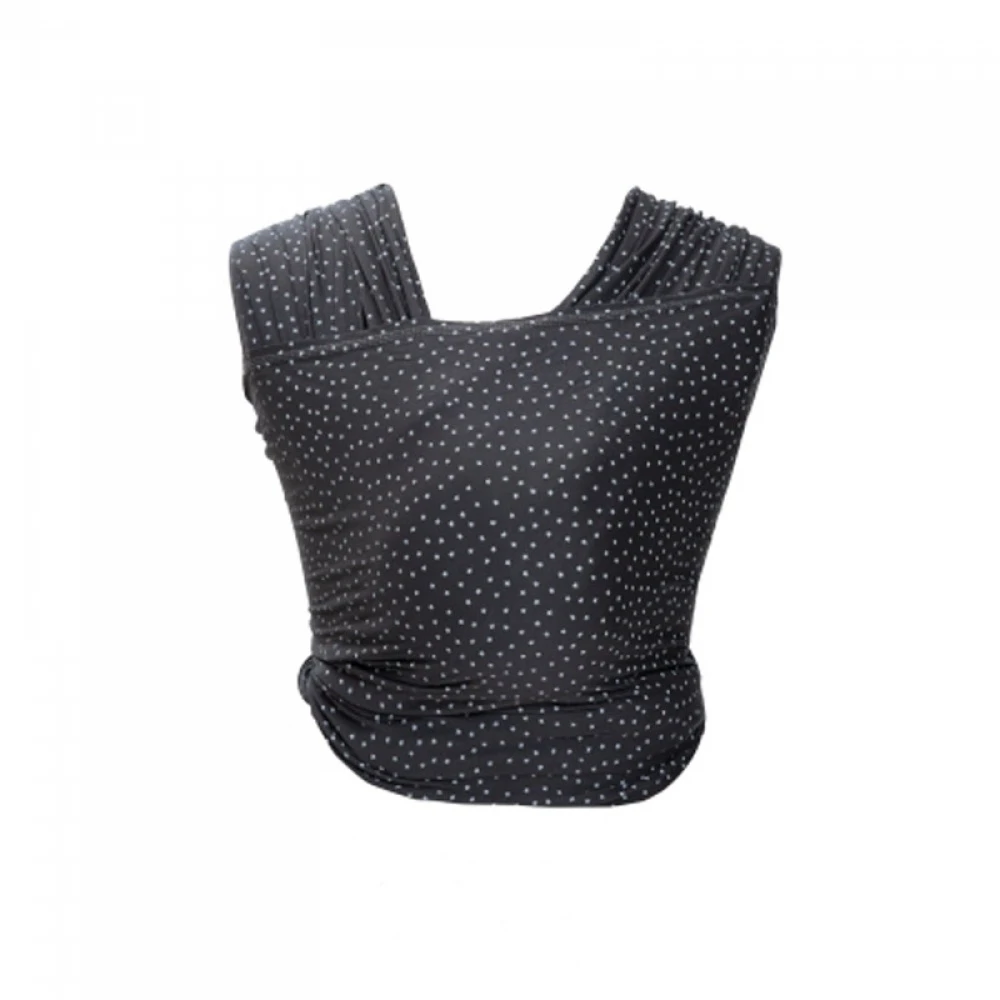 Ergobaby Écharpe De Portage Aura - Gris Foncé étoilé