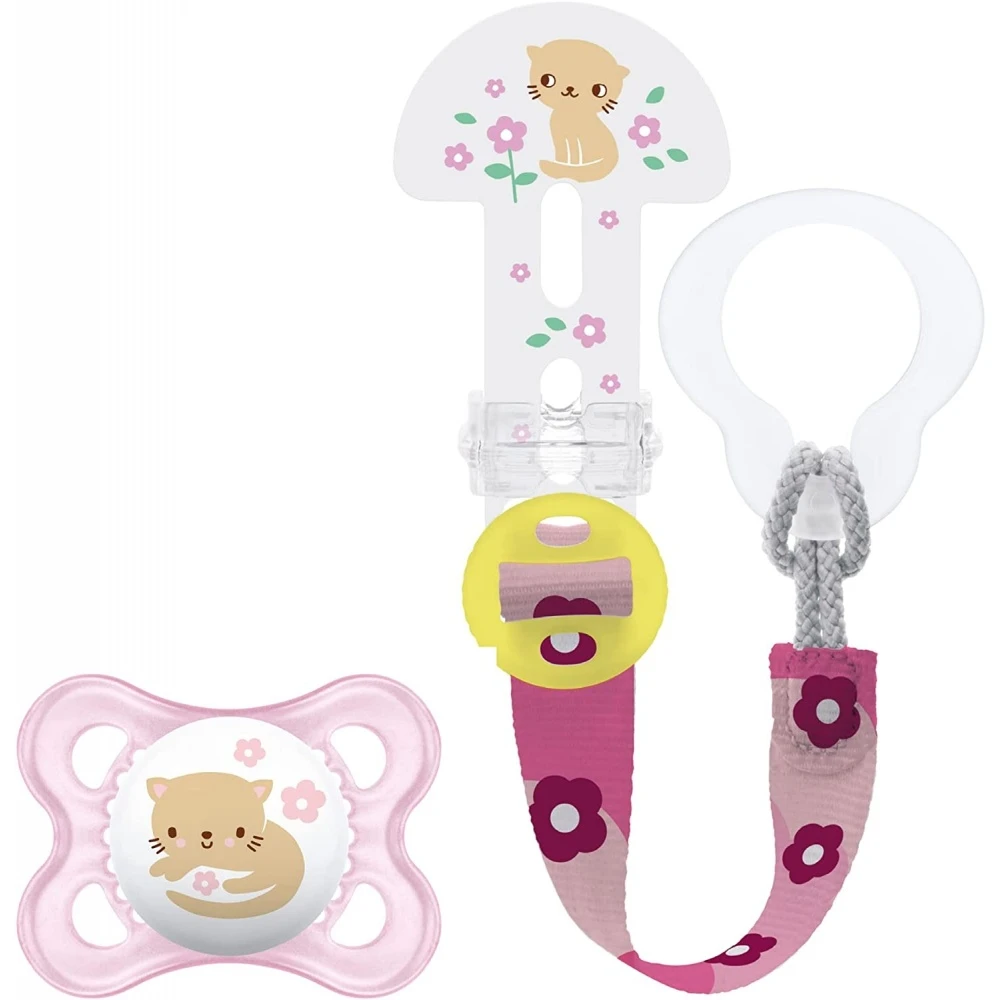 MAM Kit Sucette Et Attache Sucette 2-6 Mois Aléatoires – Image 4