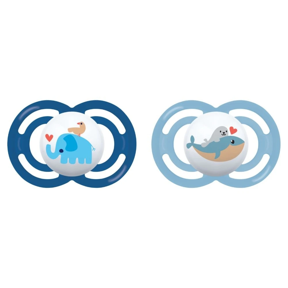 MAM Lot De 2 Sucettes 6 Mois+ Perfect Animaux Aléatoire – Image 2