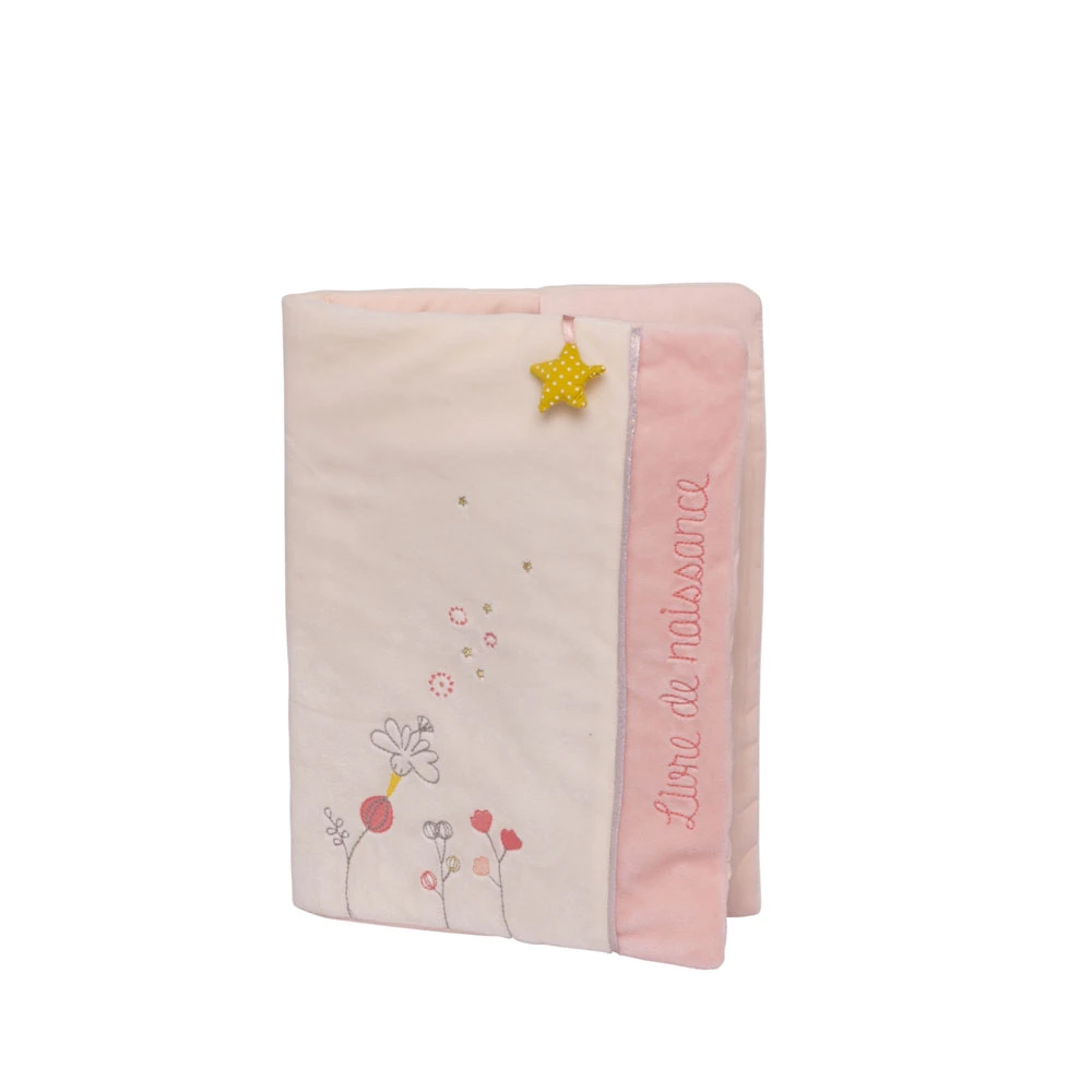 Protège Livre De Naissance Lilou Et Perlin