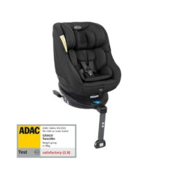 Graco Siège Auto Pivotant Isofix Turn2me Black