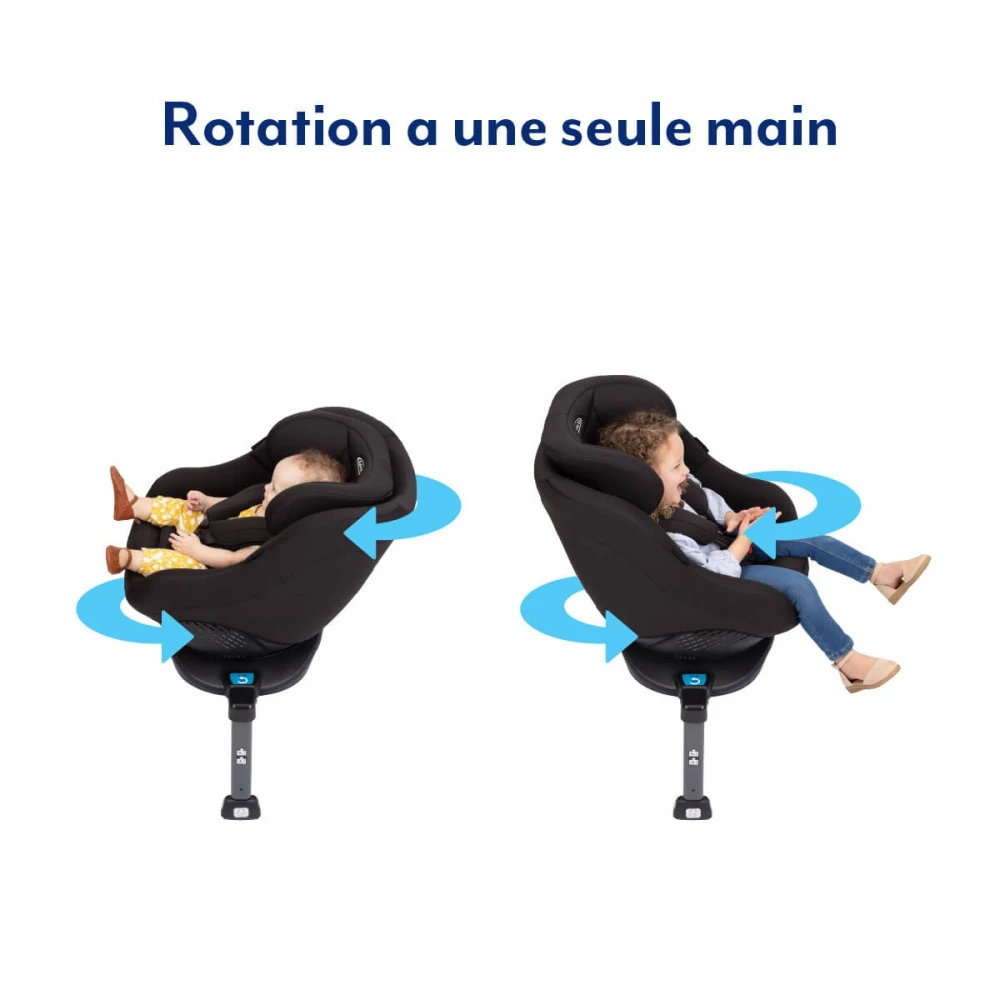 Graco Siège Auto Pivotant Isofix Turn2me Black – Image 2