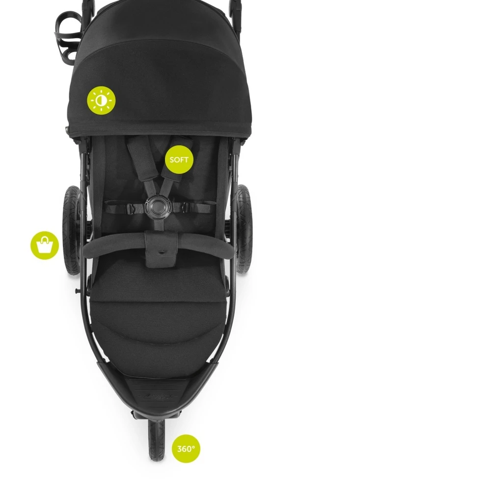 HAUCK Poussette Rapid 3r Black – Image 4