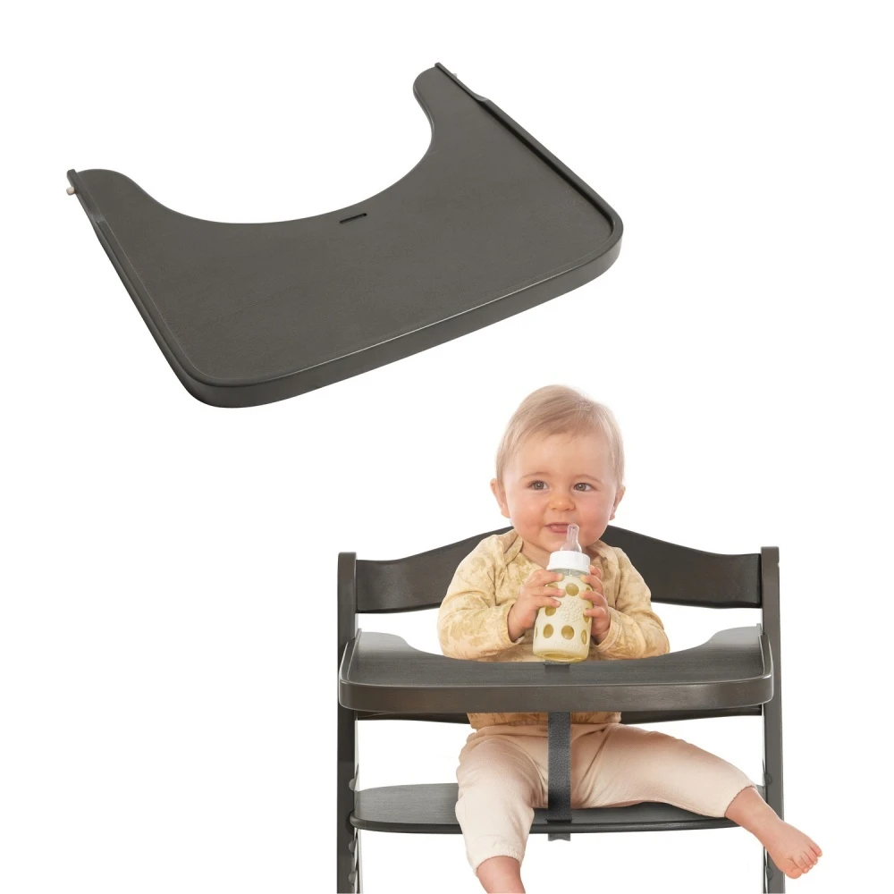 HAUCK Tablette Pour Chaise Haute Alpha Bois Charcoal – Image 5