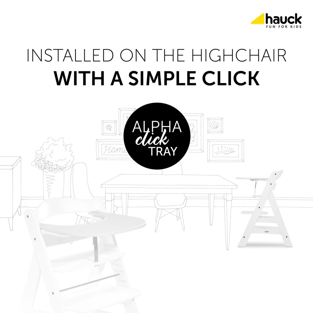 HAUCK Tablette Alpha Click White – Image 2