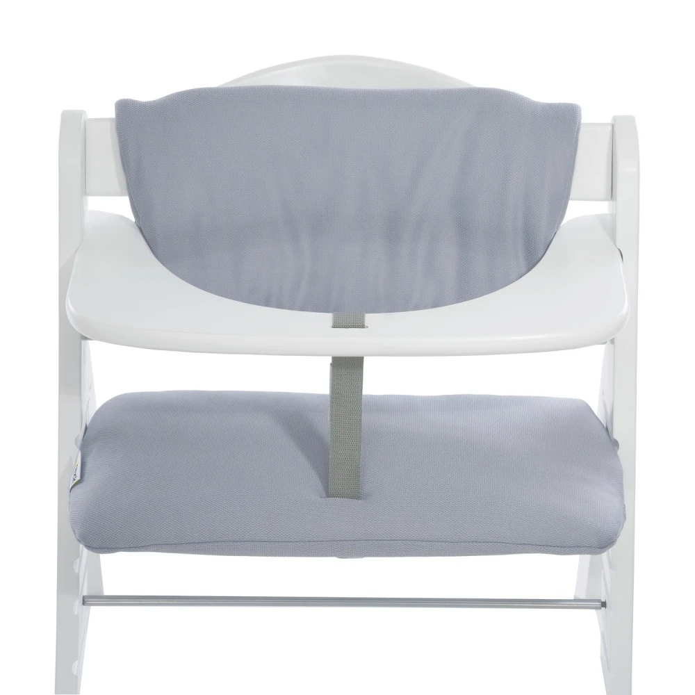 HAUCK Coussin De Chaise Haute Deluxe Stretch Grey
