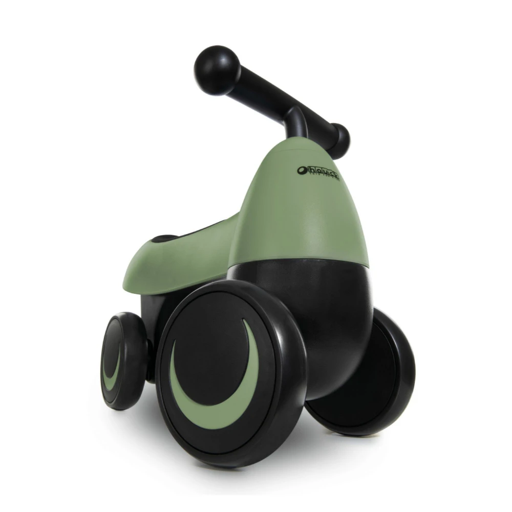 HAUCK Porteur Bébé 1st Ride 4 Roues Matt Green – Image 2
