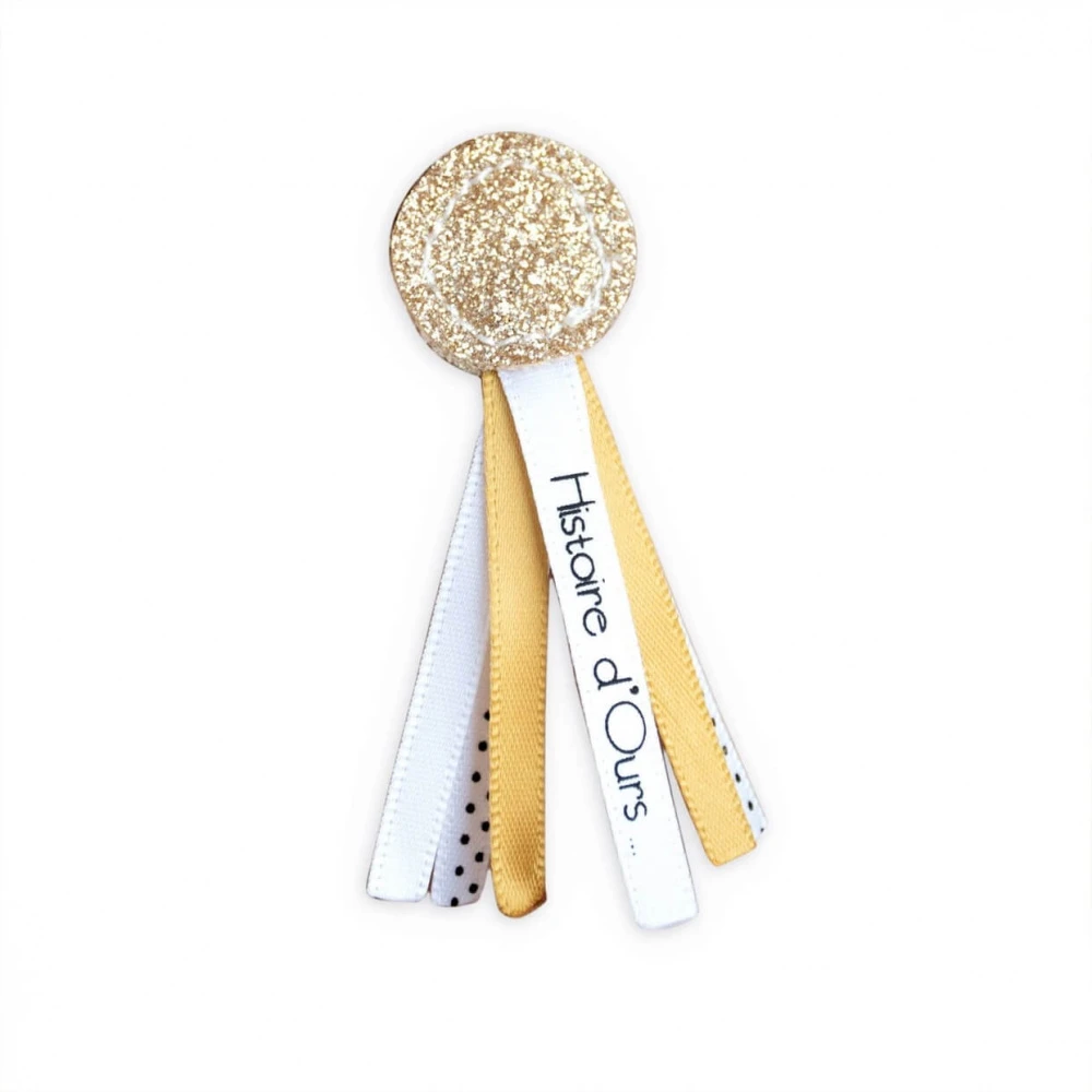 Peluche Bébé Ours Charms Marron Clair 24 Cm – Image 2