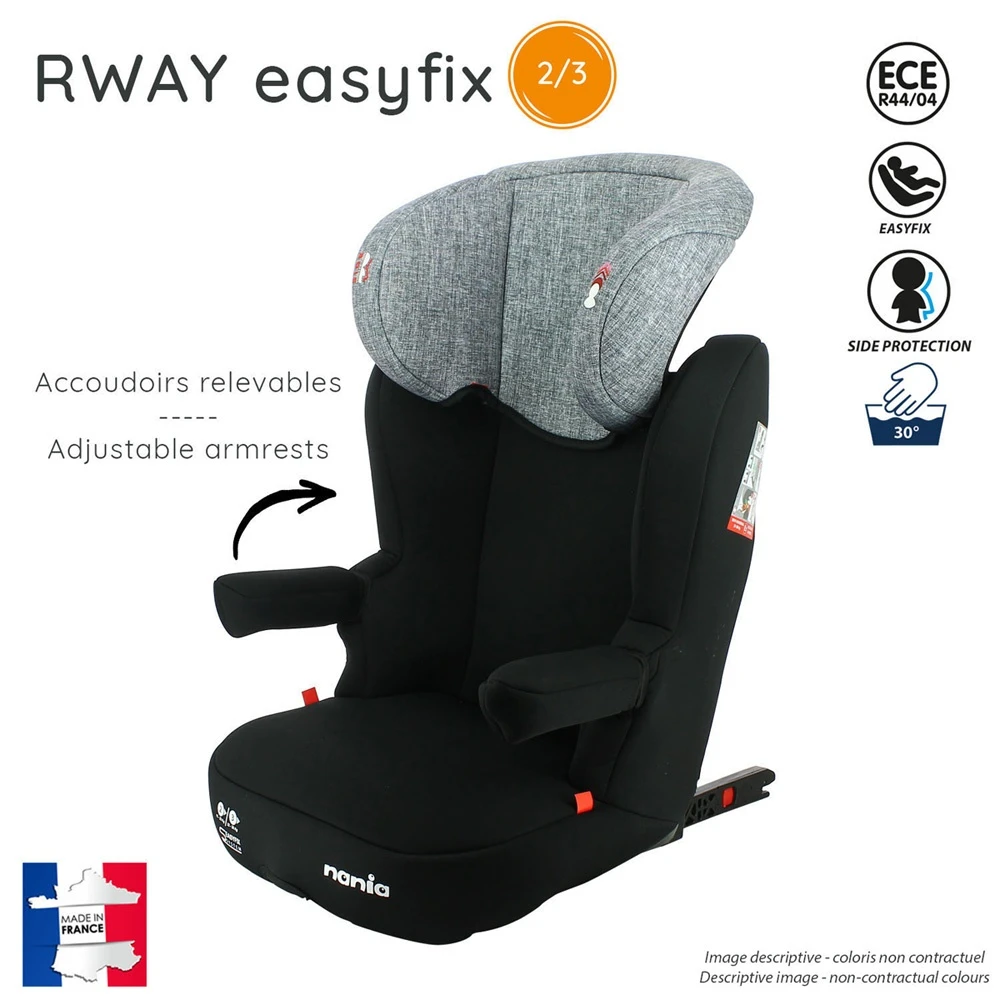 Siège Auto Rway Easyfix Luxe Bleu - Groupe 2/3 – Image 3