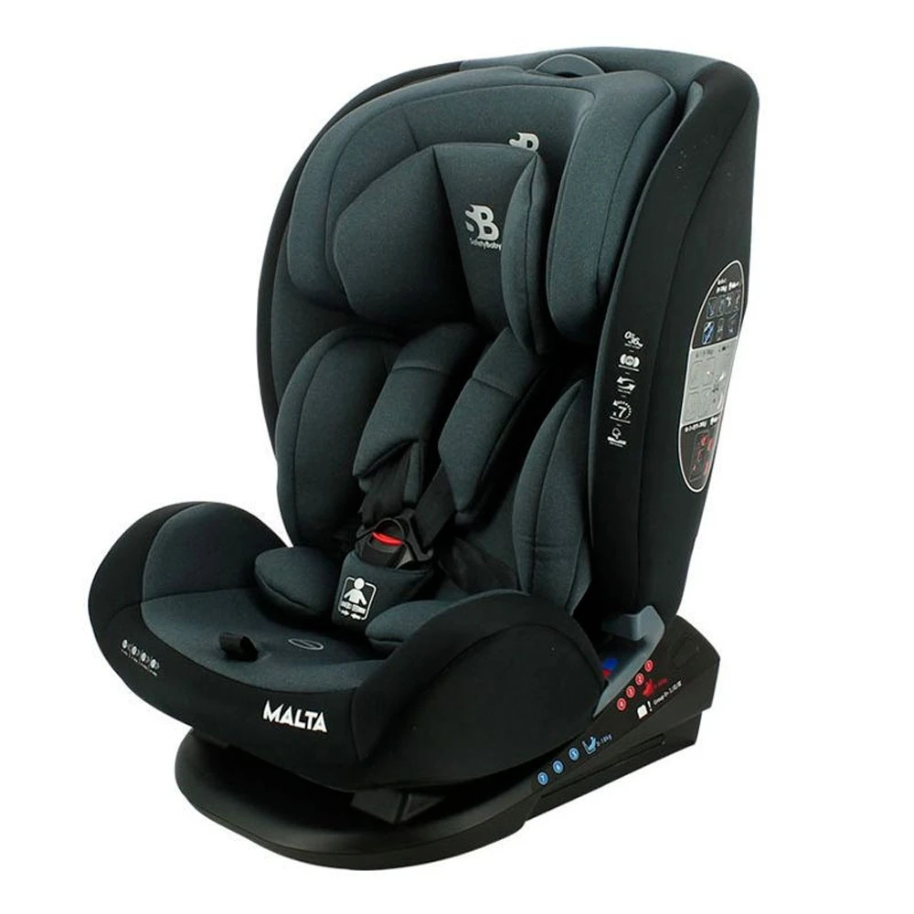 Siège Auto Malta Gris - Groupe 0+/1/2/3 – Image 2