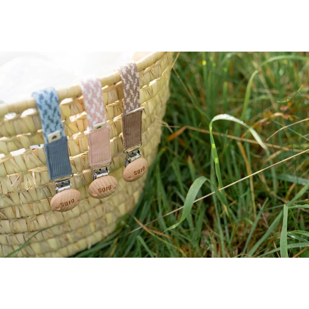 BIBS Attache Sucette Dark Oak Et Vanilla – Image 2