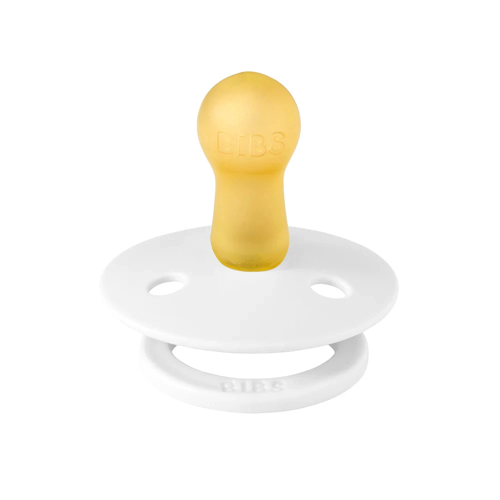 BIBS Pack De 2 Sucettes Colour Caoutchouc 0-6 Mois Black Et White – Image 5