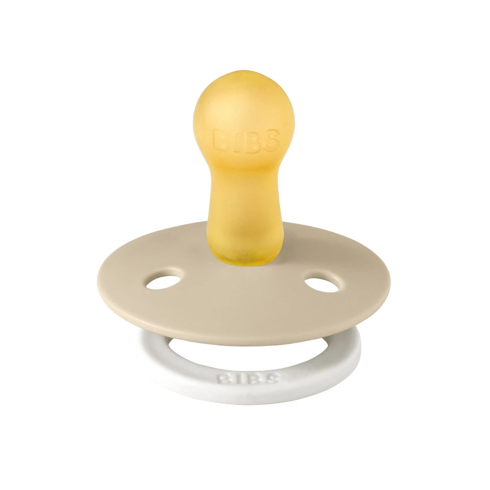 BIBS Pack De 2 Sucettes Colour Caoutchouc 6 Mois+ Vanilla Et Dark Oak – Image 5