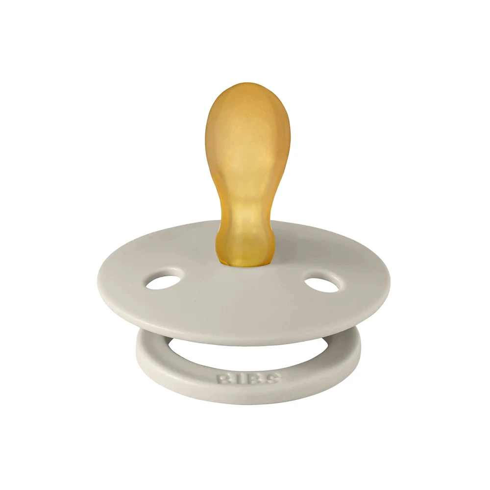 BIBS Pack De 2 Sucettes Colour Caoutchouc Symétrique 6 Mois+ Iron Et Baby Blue – Image 5