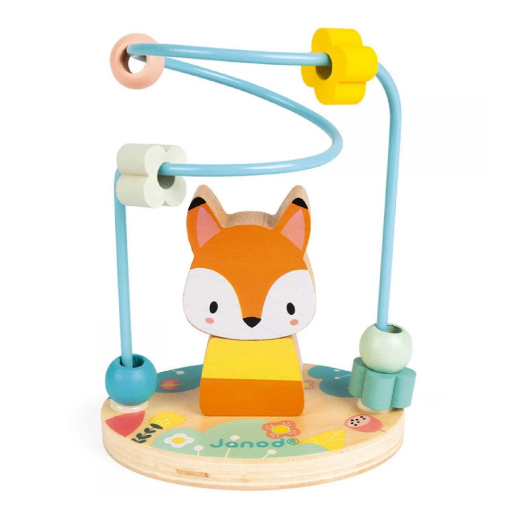Janod Jeu D'éveil Looping Renard Pure