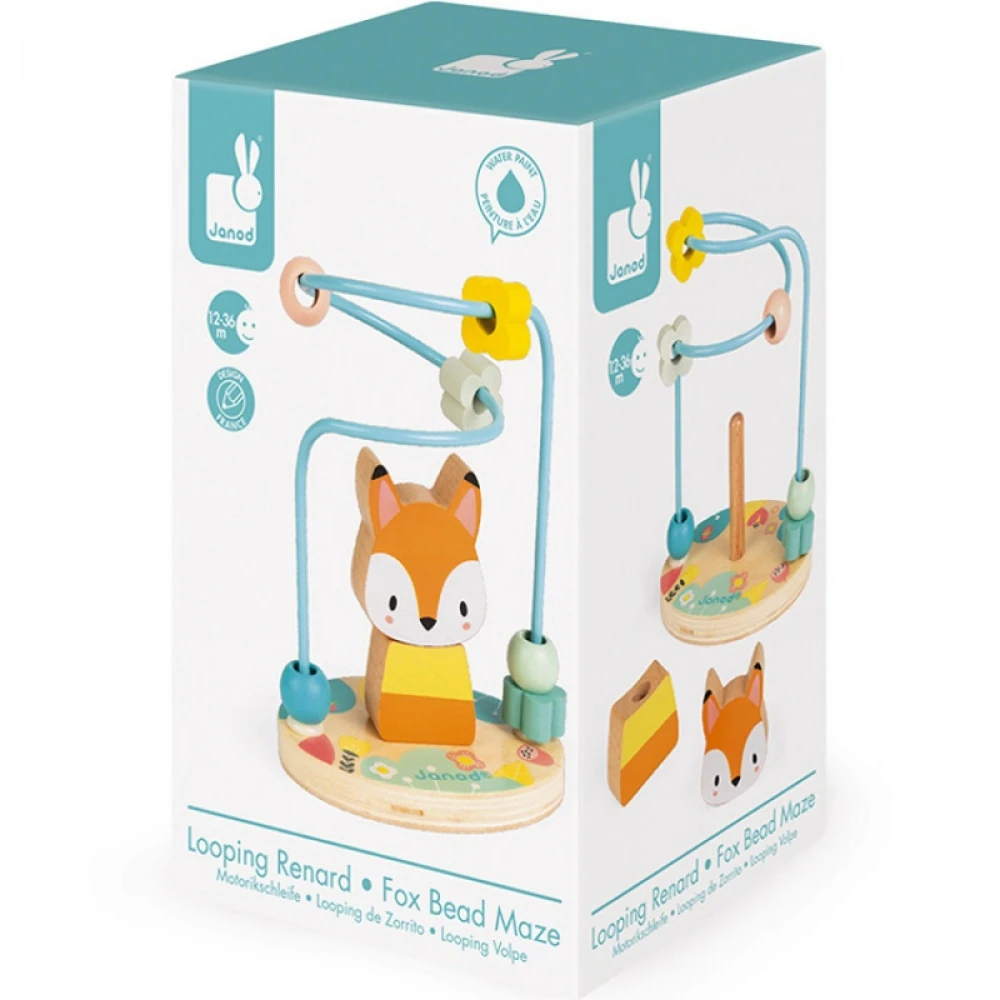 Janod Jeu D'éveil Looping Renard Pure – Image 2