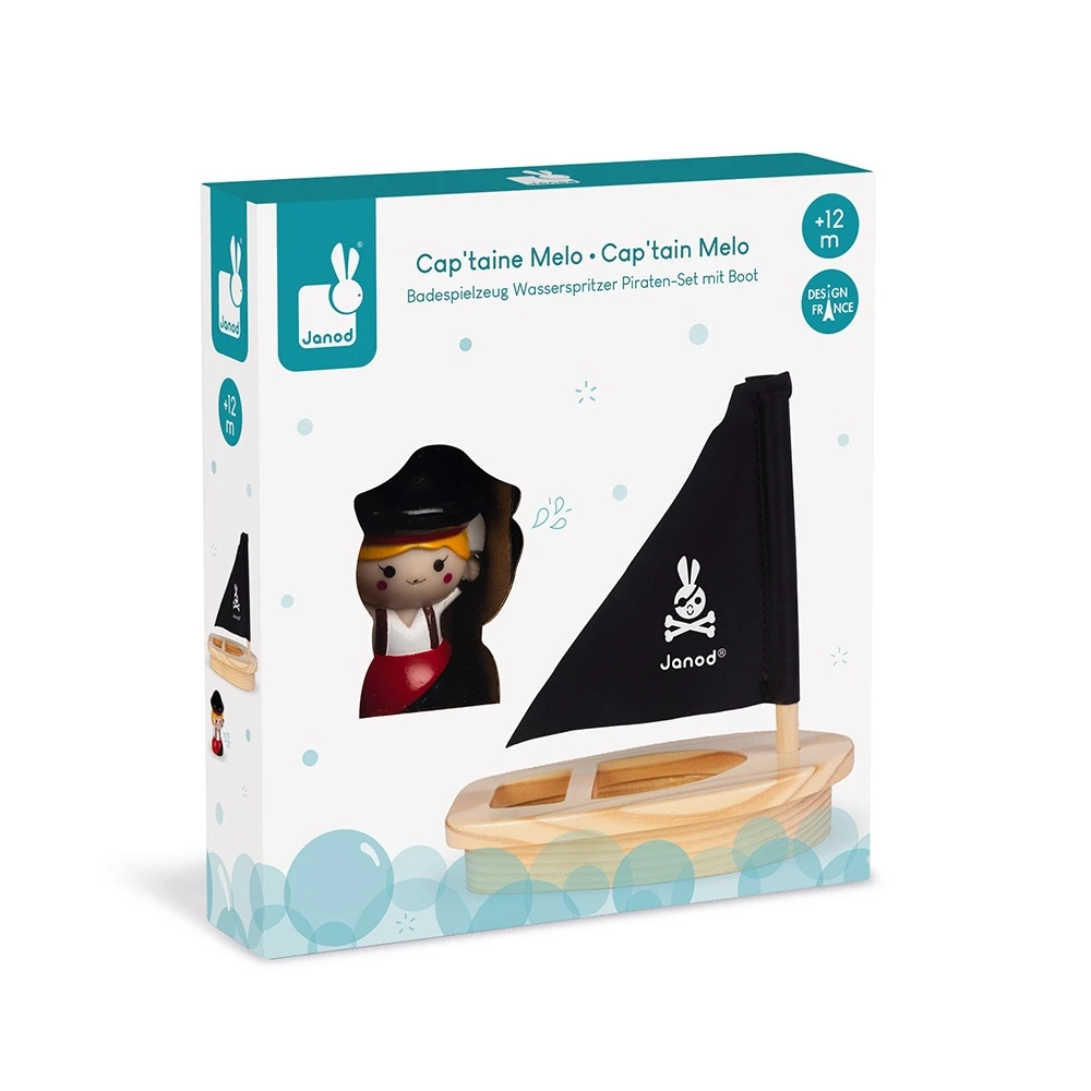 Janod Jouet De Bain Cap'tain Melo – Image 2