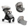 Joie Pack Trio Poussette Parcel Signature Oyster + Siège Auto I-gemm 3 Pebble + Nacelle Ramble Signature Xl Oyster