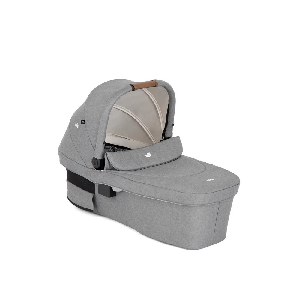 Joie Pack Trio Poussette Parcel Signature Oyster + Siège Auto I-snug 2 Pebble + Nacelle Ramble Signature Xl Oyster – Image 4